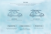 Explore the Sea Icon Set, an Outline Icon by Wandery Supply (Thumbnail 2 of 6)