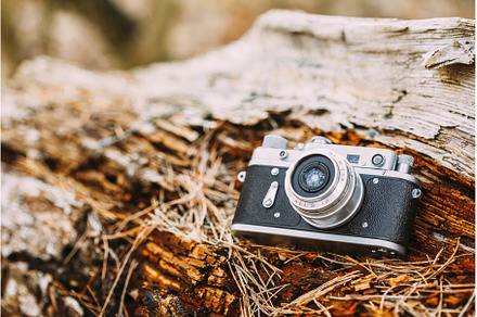 Old Vintage Small-Format Rangefinder, an Arts & Entertainment Photo by Our Amazing World