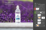 Water Bottle Mockup #06, a Product Mockup by alexandeerco (Thumbnail 2 of 5)