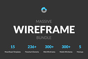 Massive Wireframe Bundle, a Wireframe Template by Web Donut (Thumbnail 1 of 9)