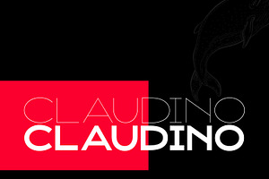 Claudino Display Font