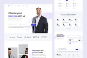 Job Seeker Landing Page, a Landing Page Template by Rukuru Studio (Thumbnail 5 of 5)