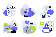 120 Flat Vector Illustrations, an Illustration by alexdndz (Thumbnail 9 of 21)
