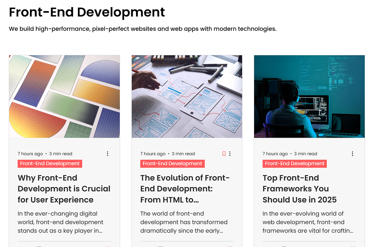 Creative Agency - Wix Studio Website preview 4