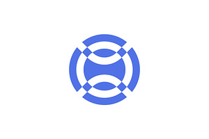 Abstract virtual reality screen logo, a Branding & Logo Template by Rasagama Studio