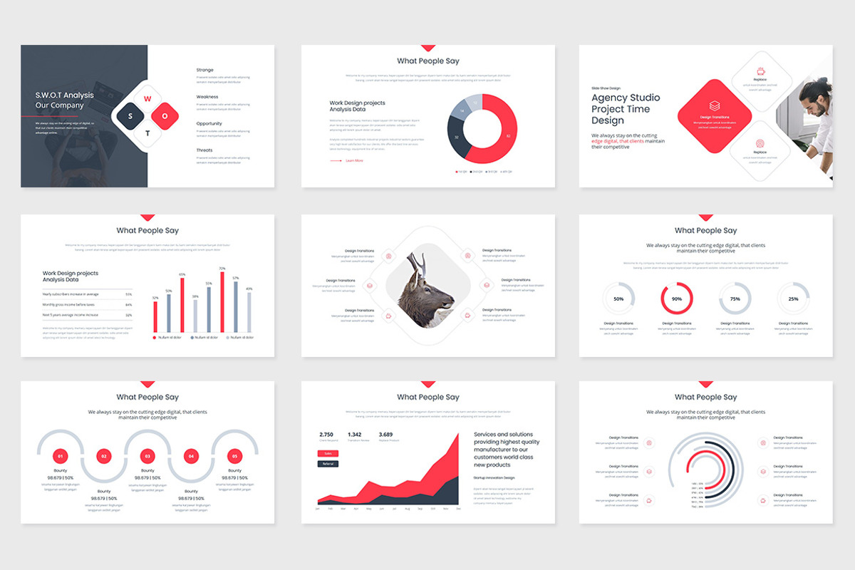 Union Presentation Template Design, a Presentation Template by Rocketstill (Photo 7 of 9)