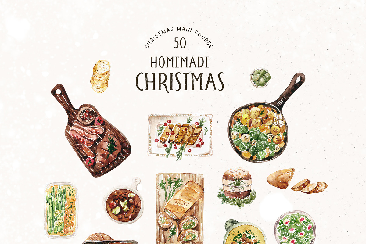 HOMEMADE CHRISTMAS Aesthetics, a Decorative Illustration by Muse Artist (Photo 5 of 23)