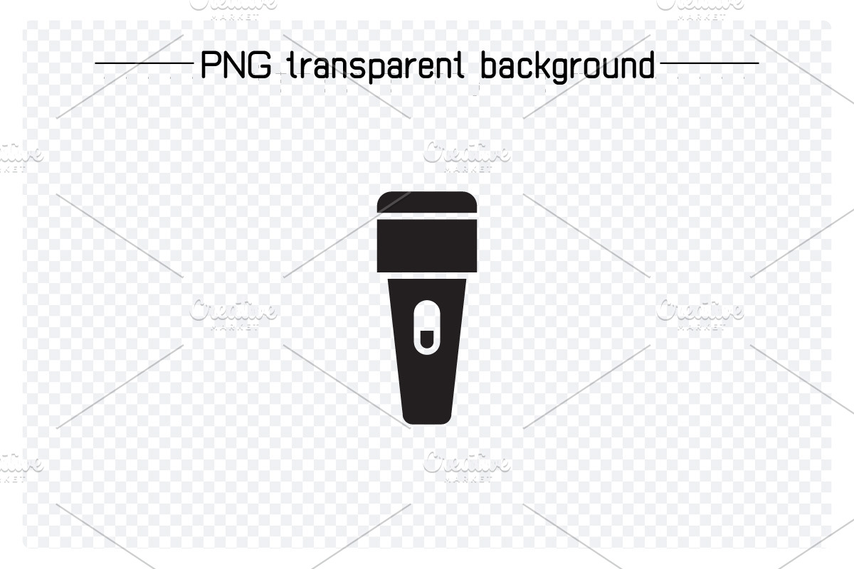 Microphone Icons Illustration Set, a Solid Icon by Designfour (Photo 6 of 7)