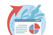 Online workflow analysis. Testing of, a Finance Illustration by YummyBuum (Thumbnail 3 of 3)