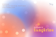 Groovy Tangerine Bokeh Grainy, a Texture Graphic by Vintage Digital Textures (Thumbnail 8 of 19)