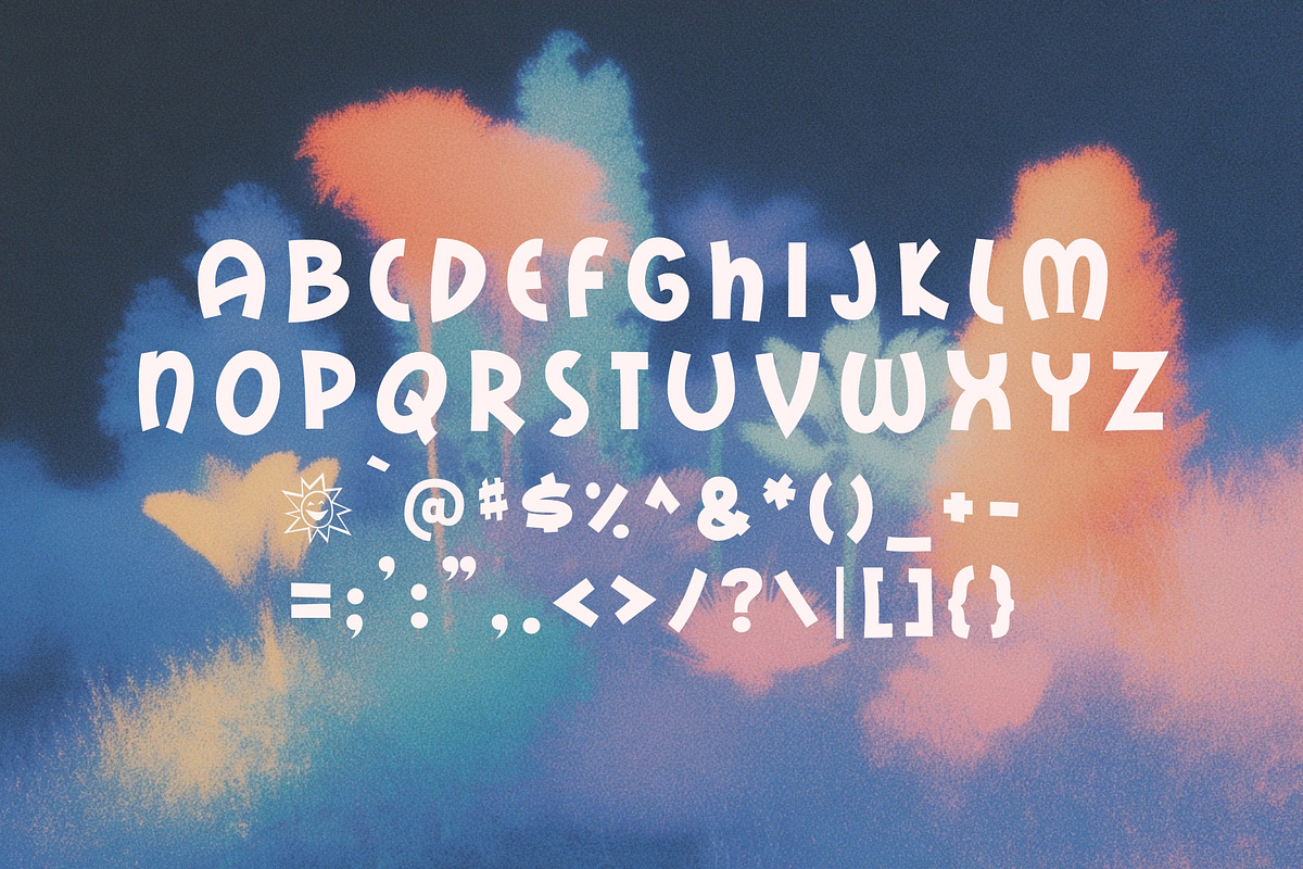 Tropical Wink - Fun Summer Font, a Sans Serif Font by HipFonts (Photo 4 of 8)