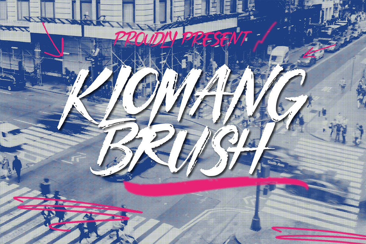 Klomang Brush | Brush Script Font, a Script Font by Denustudios (Photo 1 of 14)