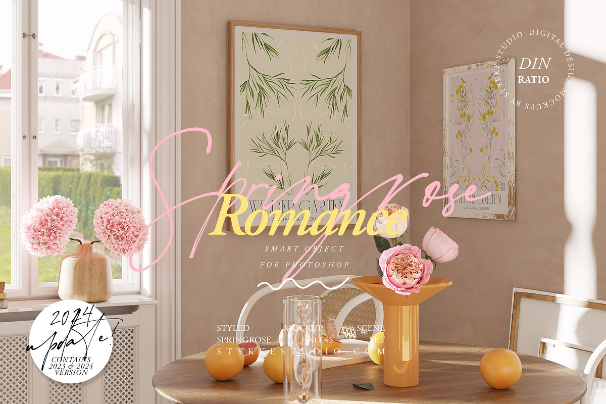 SPRING ROMANCE | Frame Mockup, a Household Mockup by Stykke Studio (Photo 1 of 7)
