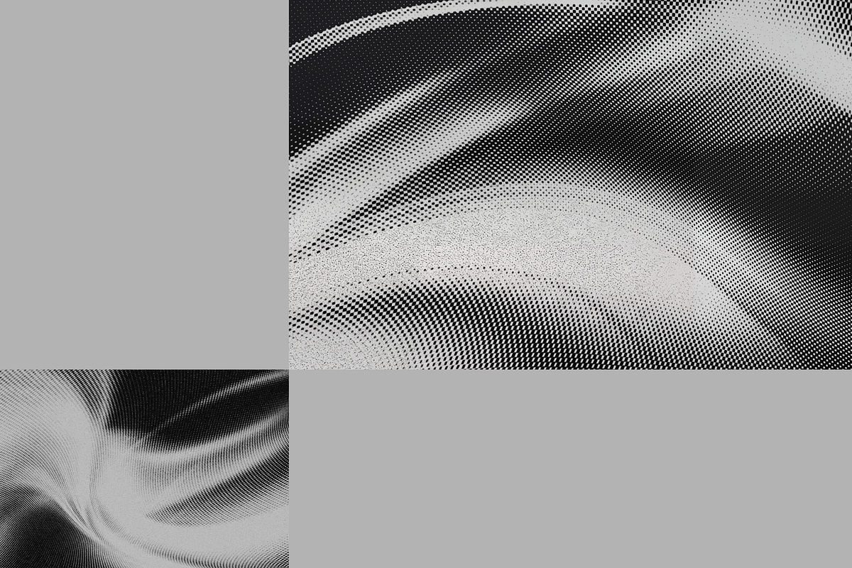 Abstract Halftone Wave Textures, a Texture Graphic by PopotLane (Photo 5 of 6)