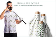 Golf Club Watercolor Collection, a Sport Illustration by WatercolorElena (Thumbnail 9 of 13)