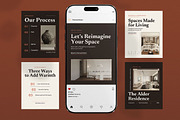 Interior Design Instagram Post, a Social Media Template by Pitchlook.Studio (Thumbnail 3 of 3)
