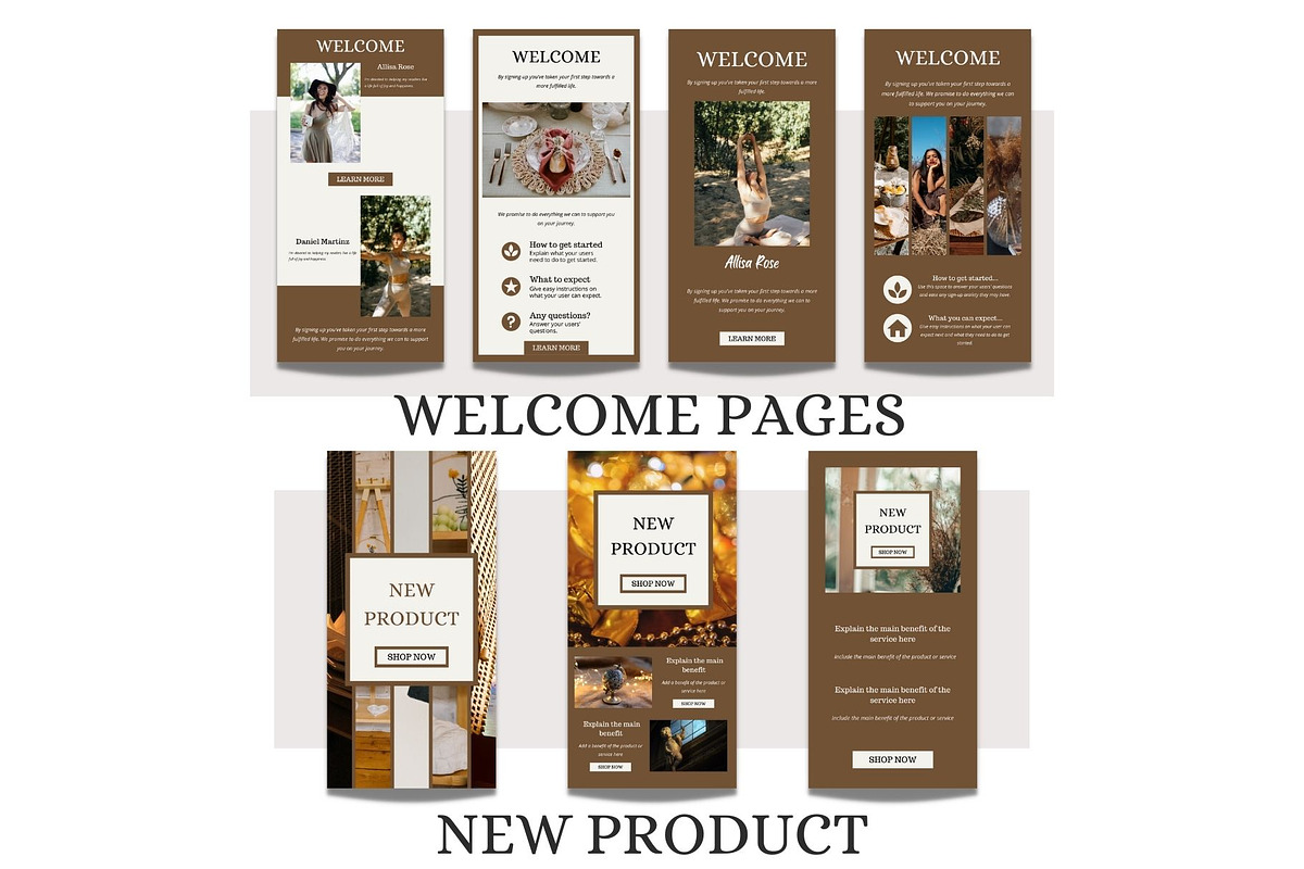 Email Marketing Newsletter template, a Product Mockup by Millennials Marketing (Photo 2 of 9)