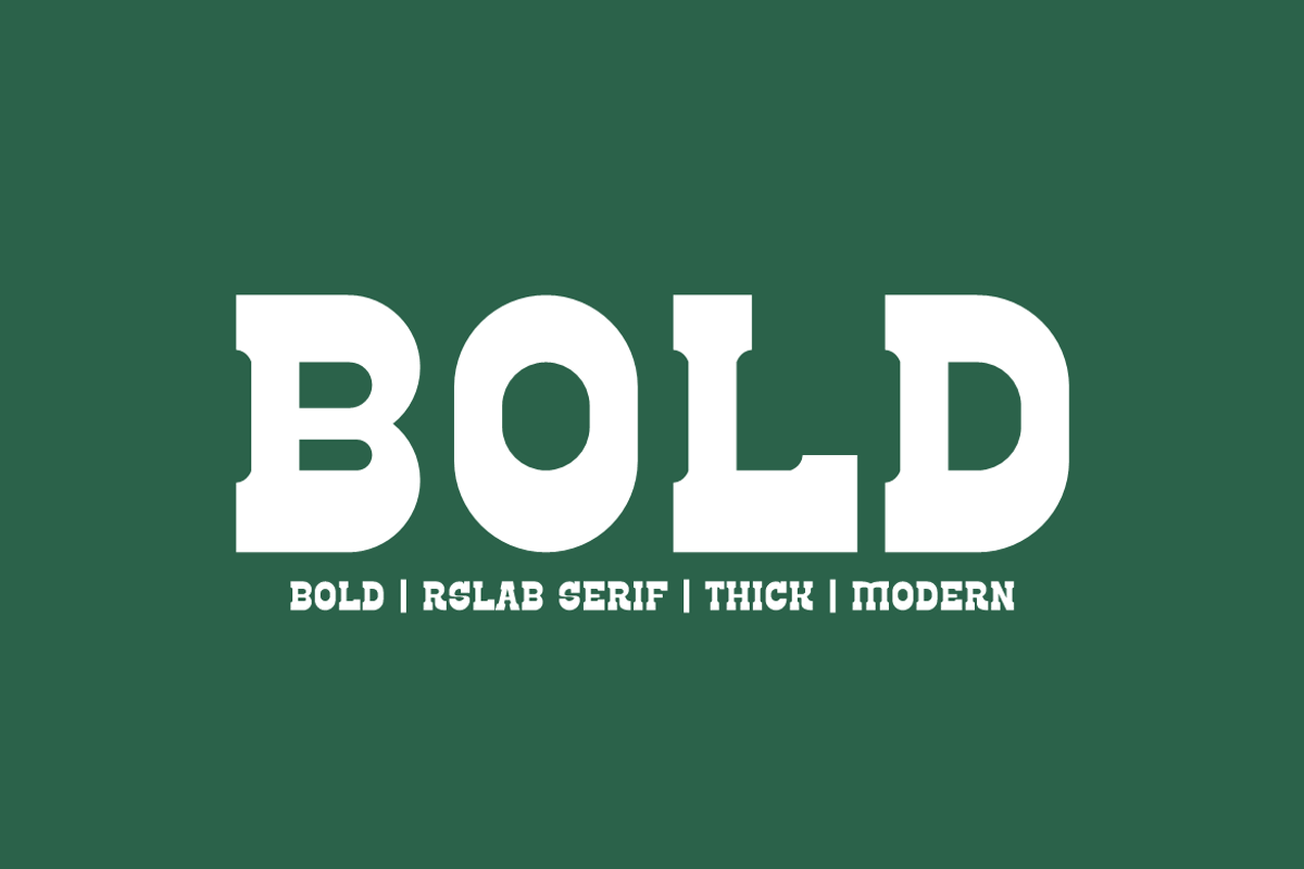 Kroned - Sports Slab Serif Font, a Slab Serif Font by Iqsiart Studio (Photo 4 of 8)