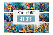 51 Still Life Painting Watercolor, an Illustration by Art Paradise Studios (Thumbnail 1 of 7)
