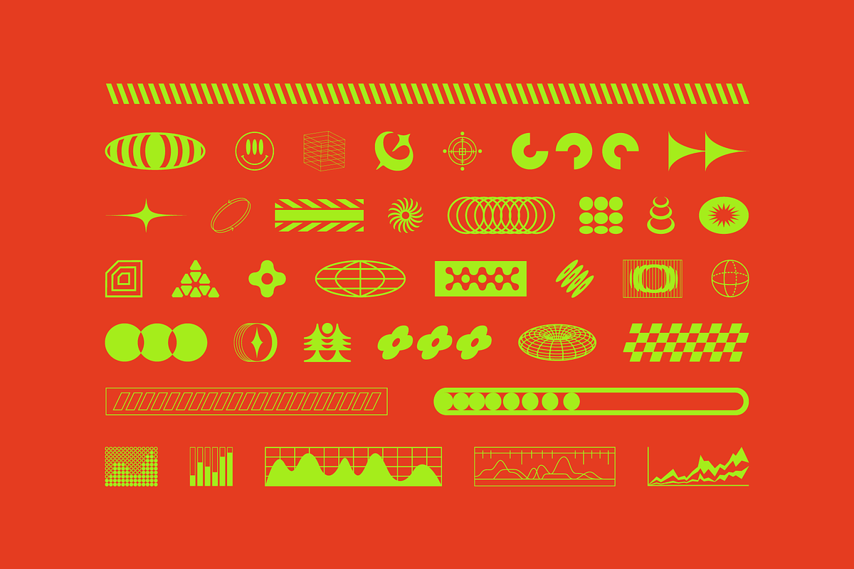DIGITAL BRUTALISM Volume 1, an Object Graphic by Fivehead Studio (Photo 2 of 7)