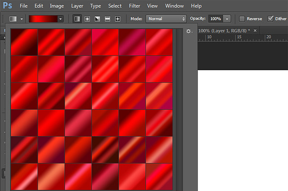Red Christmas Gradients AI, GRD preview 6