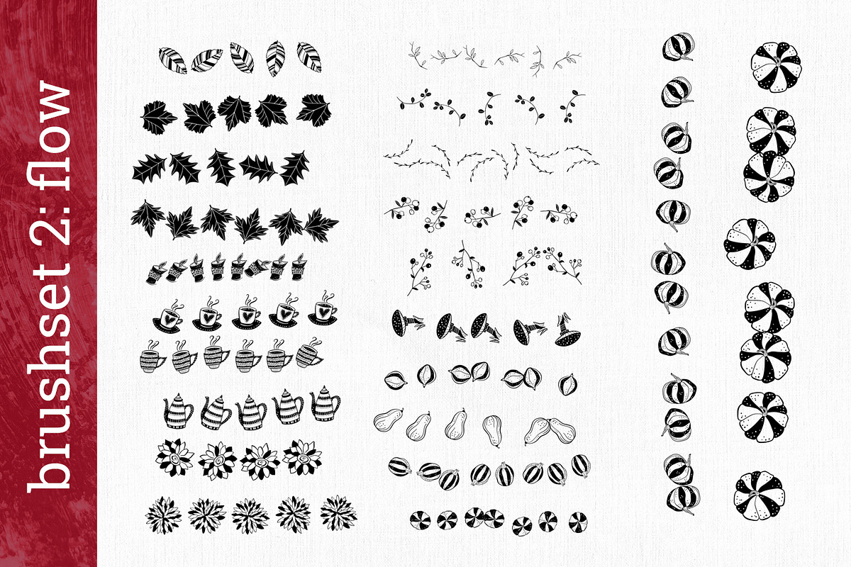Autumn Brush Box for Procreate, a Brush Add-On by Gray Cat Graphics (Photo 5 of 7)