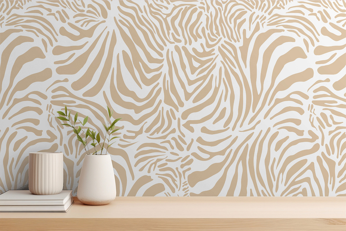 Creamy Zebra, a Wallpaper Graphic by MalyskaStudio (Photo 5 of 12)