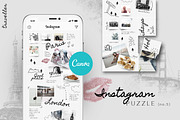 CANVA BUNDLE| Instagram puzzle templ, a Social Media Template by CreativeFolks (Thumbnail 10 of 17)