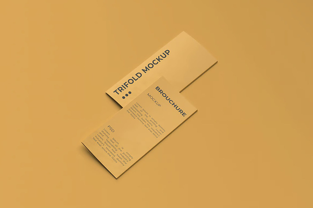 A4 Trifold Mockup, an Advertising Mockup by Hubzway (Photo 2 of 5)