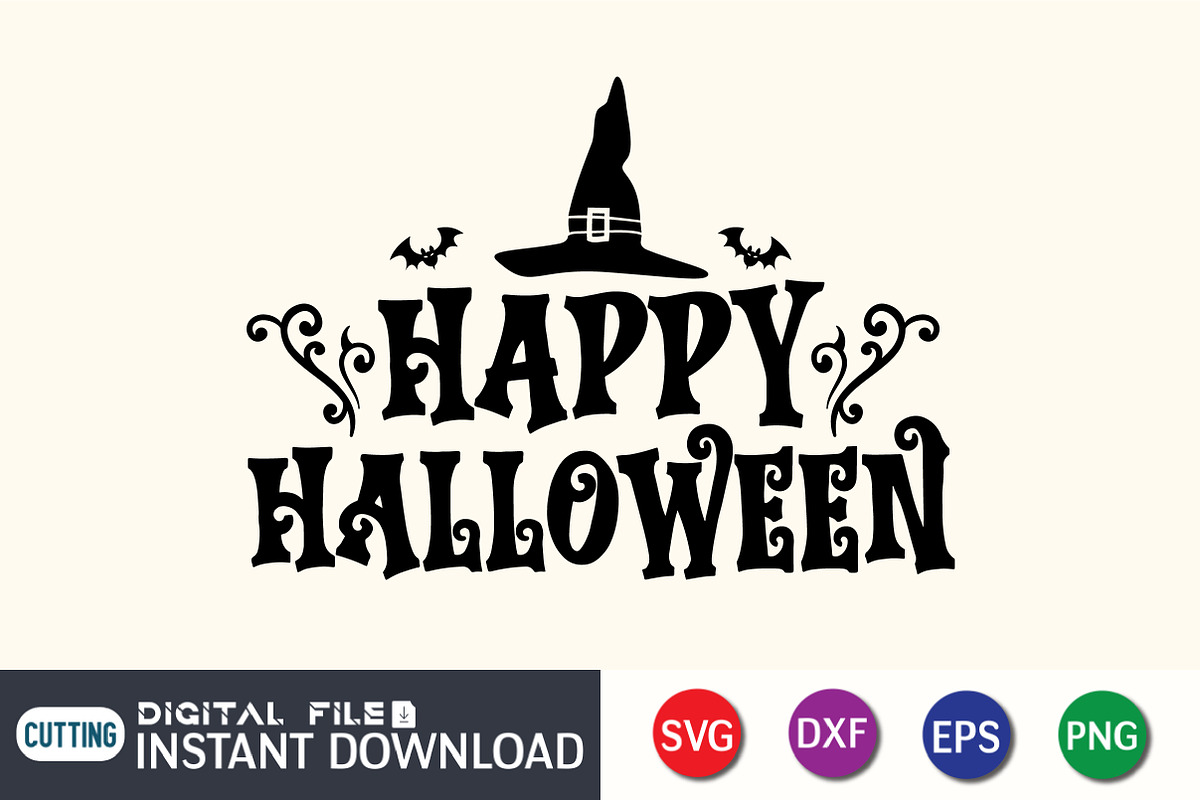 Happy Halloween SVG Bundle, an Object Graphic by FunnySVGCrafts (Photo 4 of 13)