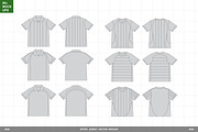 Retro Sports Jersey Vector Mockup, an Apparel Mockup by Irhasalfahad (Thumbnail 5 of 8)