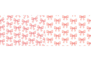 Soft pink bows arranged in a, an Arts & Entertainment Photo by ZinetroN