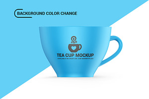 Tea Cup Mockup