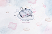 Sweet dreams watercolor collection, an Animal Illustration by Peace ART (Thumbnail 17 of 17)