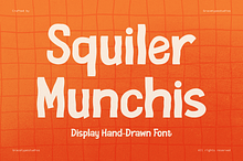 Squiler Munchis | Display Hand Drawn