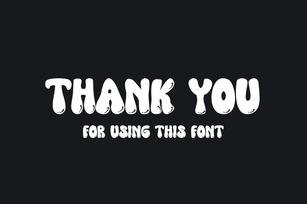 Bread Manisan - Groovy & Food Font, a Handwritten Font by QR Design Studio (Photo 7 of 7)