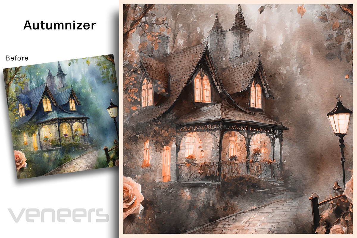 Veneers - Photoshop FX for AI images, an Action Add-On by Pencil Pixels (Photo 2 of 30)