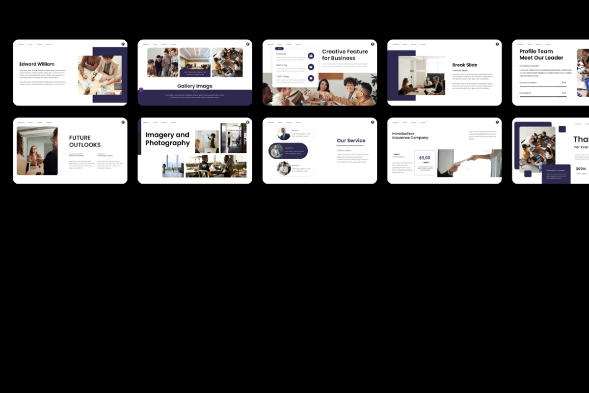 Marketing Presentation Template, a Presentation Template by Hammad Arif (Photo 3 of 3)