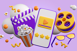 3d cinema, movie, film, entertainmen, an Arts & Entertainment Photo by Kandella's Art