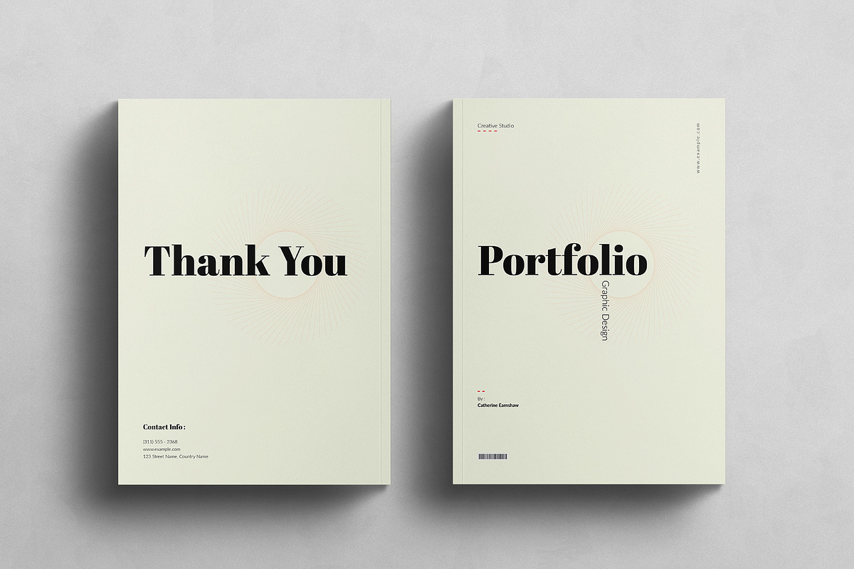 Portfolio Design Template, a Brochure Template by E-Type (Photo 7 of 7)