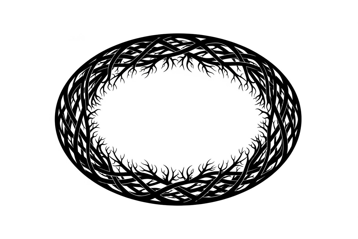 Hand Drawn Oval Scribble Frames, an Illustration by Gfx_Store (Photo 16 of 51)