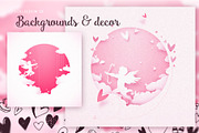 St.Valentine`s Day: Cupids & Decor, an Illustration by Gluiki (Thumbnail 4 of 6)