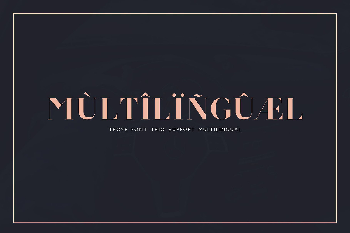 Troye Font Trio - Clean & Luxury, a Serif Font by Craft Supply Co. (Photo 22 of 28)
