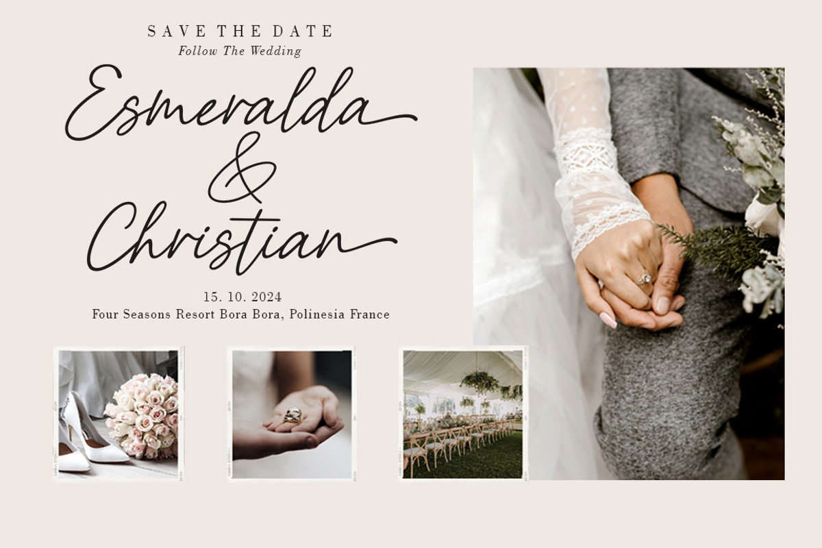 Santiago | Handwritten Font, a Script Font by Bosstype Studio (Photo 3 of 9)