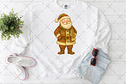 Plaid Santa Claus PNG, an Illustration by Craft Nest (Thumbnail 4 of 6)