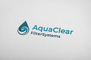 Water drop logo, a Branding & Logo Template by Azqaa (Thumbnail 1 of 5)