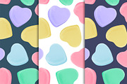 Candy Hearts Valentines Day Pattern, a Pattern Graphic by One Twenty Studio (Thumbnail 2 of 3)