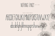 Nothing Fancy Font, a Sans Serif Font by Jusebox (Thumbnail 4 of 8)