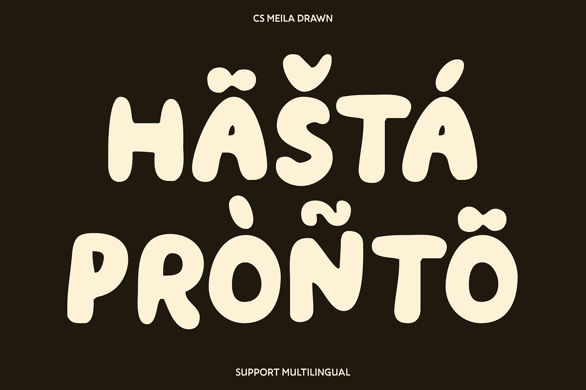 CS Meila Drawn, a Sans Serif Font by Craft Supply Co. (Photo 7 of 8)