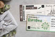 Barcelona Trip Reveal Gift Ticket, a Templates & Theme by Snapybiz (Thumbnail 7 of 10)